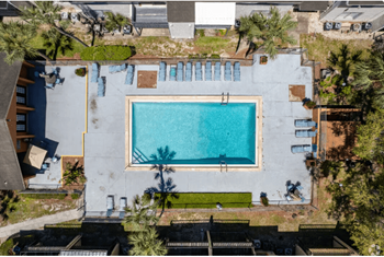 Two sparkling swimming pools